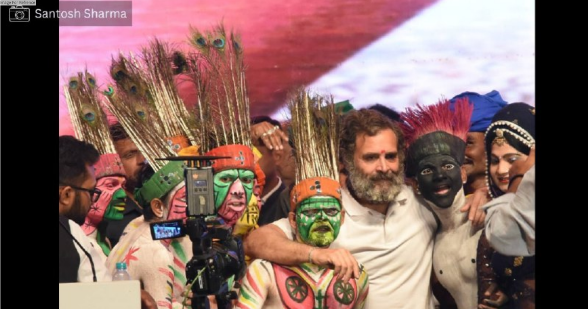 Bharat Jodo Yatra: Rahul Gandhi breaks into tribal dance with Ashok Gehlot, Sachin Pilot, Kamal Nath
